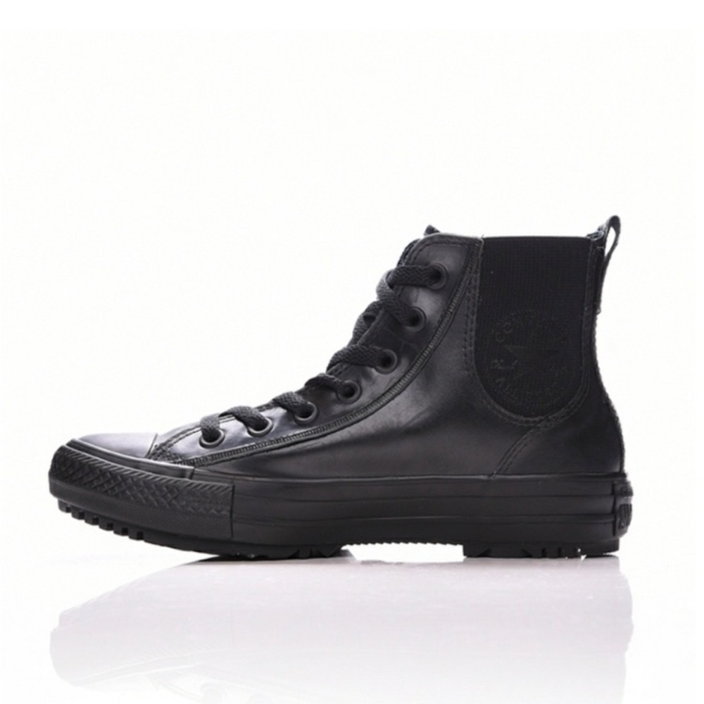 🔥NWT Converse Chelsea Black Rubber Boots sz 8
